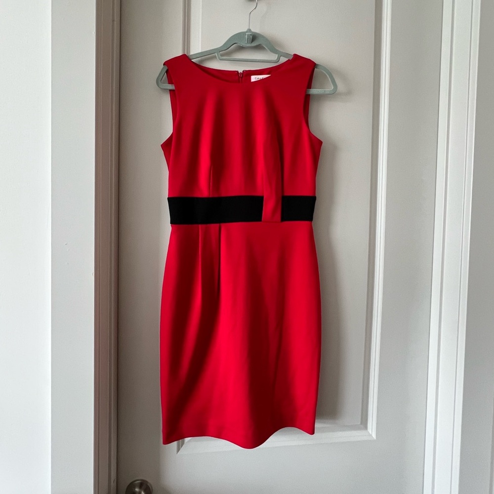 Calvin Klein little red dress